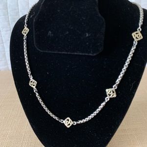 David Yurman DY Station necklace